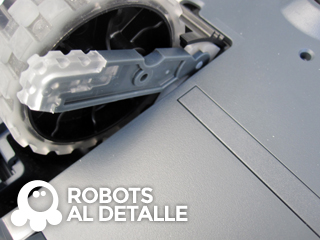 Robot aspirador Kobold VR-200 detalle trepador auxiliar