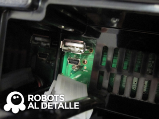 Robot aspirador Miele Scout RX1 conexiones USB
