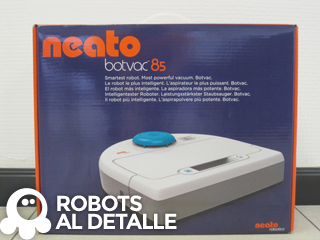 Robot aspirador Neato Botvac 85 caja