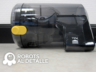 Robot aspirador Samsung Powerbot VR9000 deposito