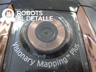 Robot aspirador Samsung Powerbot VR9000 detalle camara