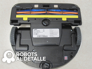 Robot aspirador Samsung Powerbot VR9000 parte inferior