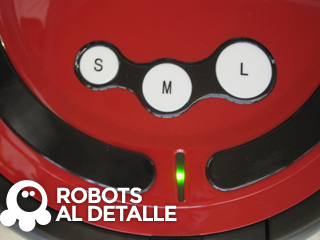 Robot aspirador Vileda detalle