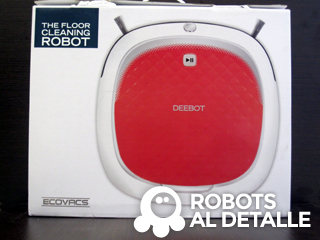 robot aspirador Deebot d35 caja