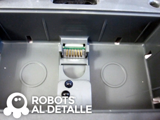 robot aspirador Deebot d35 compartimento bateria