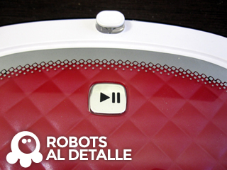 robot aspirador Deebot d35 detalle