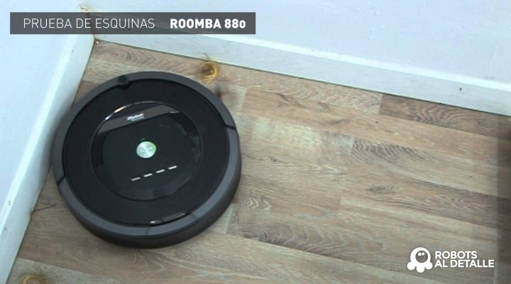Roomba 880: Prueba de esquinas