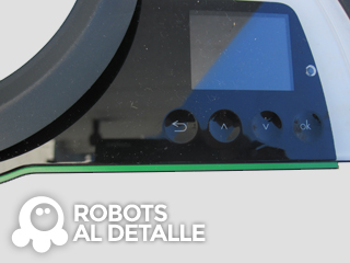 Robot aspirador Kobold VR-200 Detalle panel