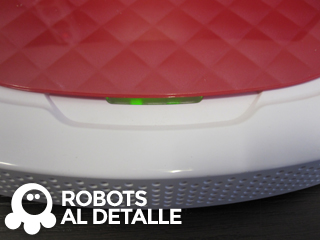 robot aspirador Deebot d35 luz verde